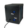Bomba de calor EXIT de 22 m³ (5,5 kW) de piscina, color negro